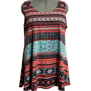 3/$15 item Plus size sleeveless blouse by New Direction in very good condition.